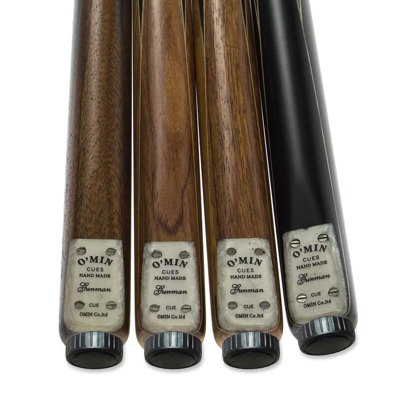 3Pcs Rubber Cue Butt Protectors, Black Pool Cue Stick Rubber