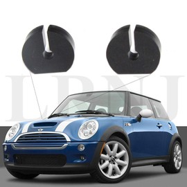 LRNJ BRAND BONNET HOOD RELEASE CABLE FIX SPACERS x2 COMPATIBLE WITH MINI COOPER/ONE/S 2001-2006, PART # LRNJMINI2