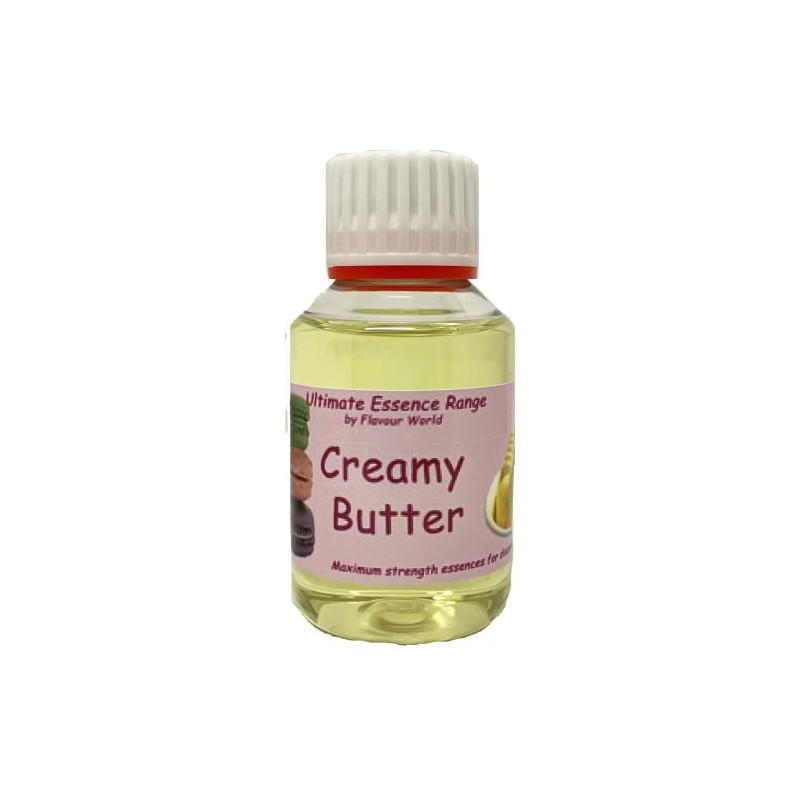 Creamy Butter Ultimate Essence Range Extra Strength Food Flavouring 100ml