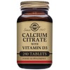 Solgar Calcium Citrate with Vitamin D3 Tablets, 240 Count (Pack
