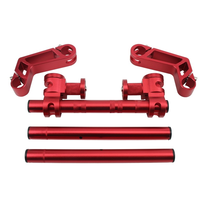 PowerMotor 7/8" 22MM Adjustable Motorcycle Handlebars,Dirt Bike Removable Handle Bar