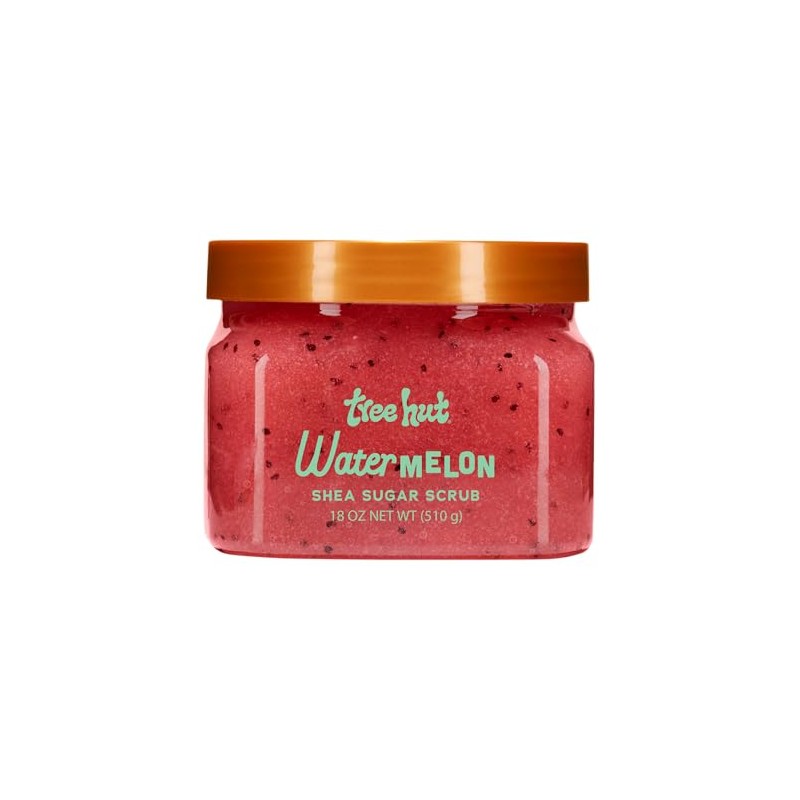 TREE HUT, Watermelon Shea Sugar Scrub, Exfoliante Corporal de Azúcar