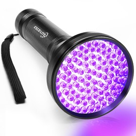 ESCO LITE Black Light UV Flashlight, 100 LED Black Light for Pet Urine Detection,Ultraviolet Flashlights for Dog Urine, Scorpions,Dry Stains and Bed Bug