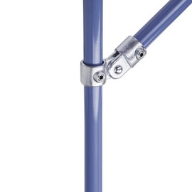 WITTKOWARE Pipe Connector Made of Galvanised Malleable Cast Iron for Pipe Outer Diameter 42.4 mm (1¼") Moulded Part: T-Joint with Passage