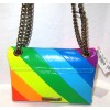 Kurt Geiger London Striped Kensington Mini Crossbody Bag Multicolored NWT
