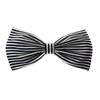 Large Hair Bow Collection (Alligator Clip, Edgy Black & White