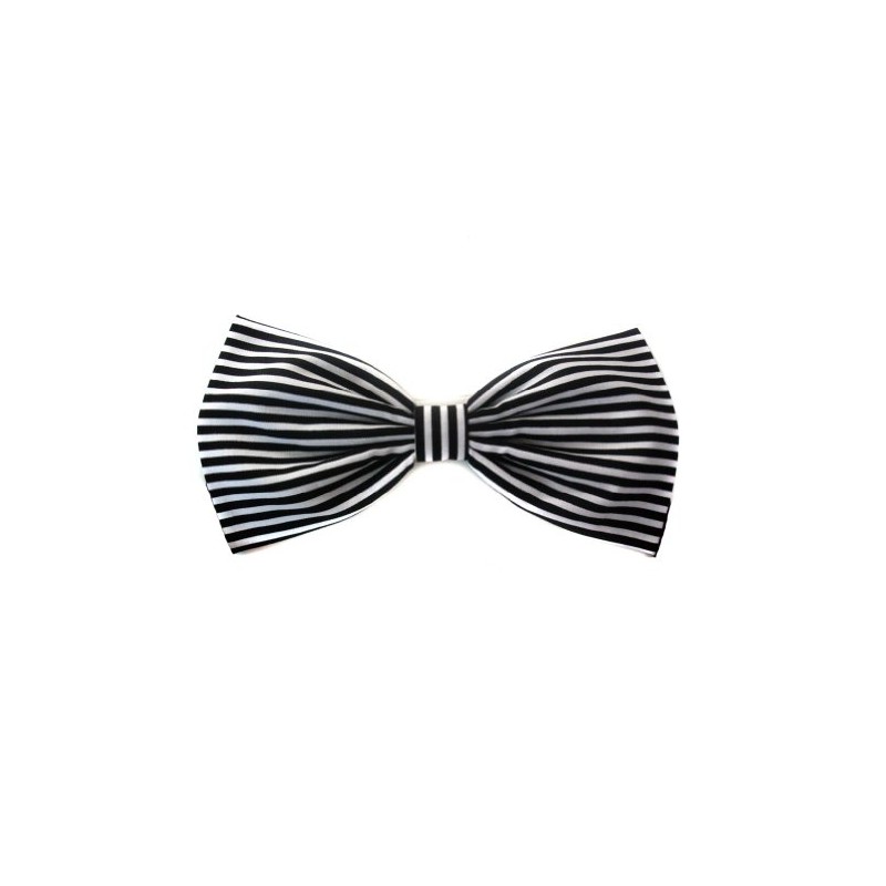 Large Hair Bow Collection (Alligator Clip, Edgy Black & White