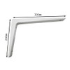 KG Wai Industrial Aluminum Shelf Bracket, 200X300, White
