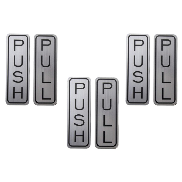 Coolest Brushed 304 Grade Stainless Steel Premium Push/Pull Set Door