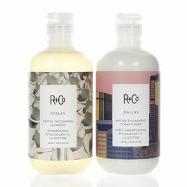 R&Co R+Co Dallas Biotin Thickening Shampoo and Conditioner 8.5oz/241ml DUO