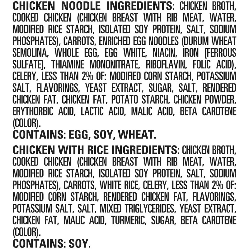 Healthy Choice Soup Variety Pack 15 oz Cans - 10