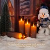 kakoya Flickering Flameless Candles Battery Operated with Remote and 2/4/6/8