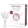 Momcozy Limpiador de Lengua para Bebé de Gasa, Cepillo de