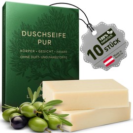 larum sports Solid Shower Soap Men, Solid Shower Gel, Solid Soap Men for Hair, Body, Face, Solid Shampoo Men, Men's Natural Soap Men without Additives, 10 x Organic Soap of 85 g