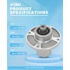 ACEBRI Spindle Assembly fit for Hustler 601804 607418 for Big