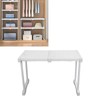 Expandable Shelf Stackable 121lb Load Bearing Divider Storage Rack for