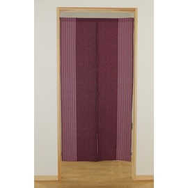 narumikk のれん 楽 あずき サイズ:85×170cm 10-224