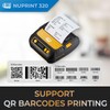 Adesso 3" 80mm Portable Bluetooth Thermal Printer - High-Speed 90mm/s,