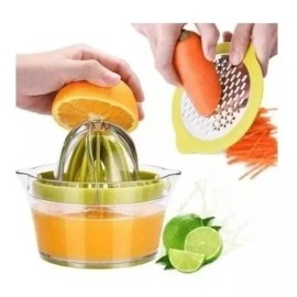 Total Supplier Exprimidor Naranjas Manual Rallador Separador De Yema 4 En 1