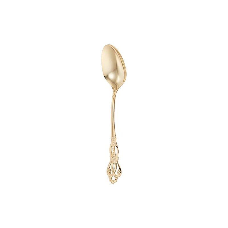 High Mulberry Metal Runes Gold Coffee Spoons Set of 6
