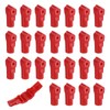 sourcing map 100pcs Peg Hook Locks Stop Locks, 4mm ABS