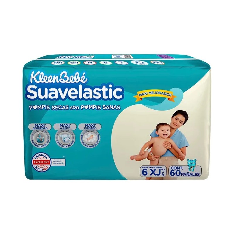 Pañales Suavelastic Etapa 6 - Caja Con 240 Unidades