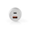 Nedis CCPD30W100BK Car Charger | 3.0 A | USB (QC