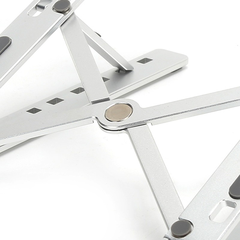 Laptop Stand Foldable Metal Tablet Riser Adjustable Portable Notebook Computer