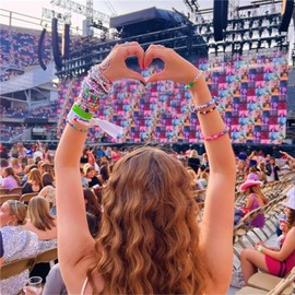 11 PCS Friendship Bracelets, TS Album Inspired Bracelets Set, Party Bracelets Set for Music Lovers, Jewelry Accessories for Women