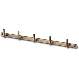 Posh Living 63138 Iron Wall Hook, 5-Piece Set, Antique Gold