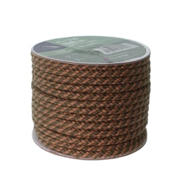 Tenmaku Design Tarp Guyline, Φ0.2 inches (4.5 mm) x 65.6 ft (20 m), Brown