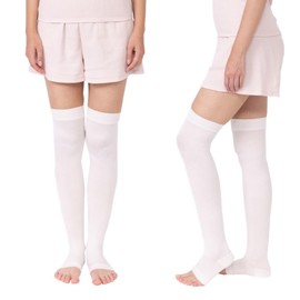 Cocoon Fit, 55% Silk, Refreshing Knee-High Legs, Made in Japan, Silk Blend, Silk, Compression Socks, Over the Knee, Knee-High Toures, Exercise, Tightening, Compression Socks, Sunayama Socks for