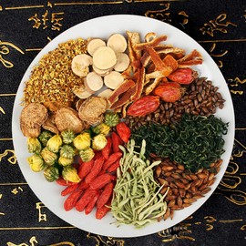 Chrysanthemum Flower Tea Ketsumeishi Ketsumaishi Chrysanthemum Flower Cow Burdock Gold and Silver Flower Cure Tea 450 Katsuka (0.2 oz (5 g) x 30 Tea Bags x 3 Bags)