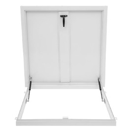 29.5" L X 29.5" W Galvanized Roof Hatch, Attic Access Door, Metal Roof Panels Security Door, Roof Access Hatch (29.5" L X 29.5" W - White)