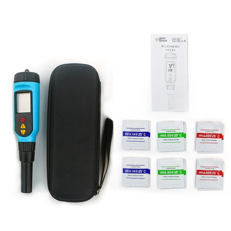 SMART SENSOR PH818M PH Meter for Food Processing 2 in