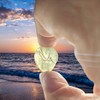 Wambooka Native Picks Rare Stones - Blue Ocean Transparent -