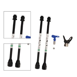 Airless Spraying Tool Extension Pole Rod Spraying Tool, Multifunctional, Black