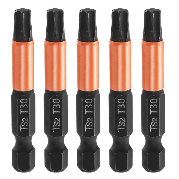 QUARKZMAN 5 Stück T30 Torx Bit Schraubendreher Bit Set 2"