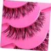 Baluue Handmade Natural False Eyelashes 5 Sets for Glamorous Eyes