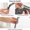 Silver Faucet Sprayer Extension, Faucet Extension Tube, 360 Degree Rotation