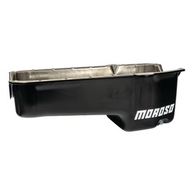 Moroso 20171 Street/Strip Stock Replacement Oil Pan for Chevy Small-Block Engines