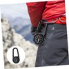 NOLITOY Compass Climbing Carabiner Clip Hook with Compass Outdoor Navigation