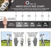 Men's Golf Gloves All Weather Left Hand Golf Gloves with