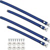 4PCS Drywall Stilts Straps, Adjustable Drywall Foot Band Straps Set,