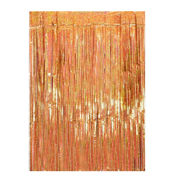 Drucilla Tinsel Curtains Glitter, Tinsel Glitter Curtain, Foil Fringe, Metallic