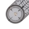 Medical 8.5" Goniometer Plastic Ruler,JENABOM 360° Professional Joint Orthopedics Body