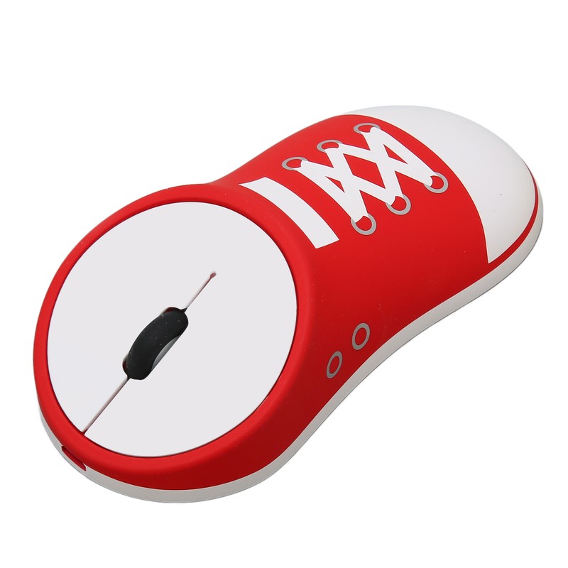 2.4G Shoe Wireless Mouse 1200DPI Slim Optical Portable Cute Ergonomic