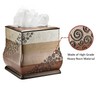 Popular Bath Tissue Box, Miramar Collection, Multicolor