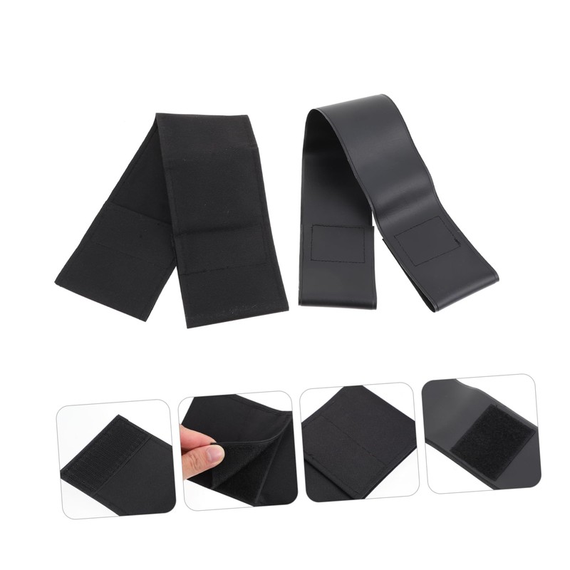 OATIPHO 2Pcs Adjustable Wheelchair Footrest Straps Calf Holder for Enhanced