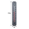 Wall Thermometer 215mm - Stylish Room Thermometer - Made in